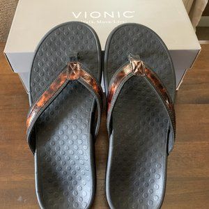 VIONIC TIDE II TOE POST SANDAL WITH ARCH SUPPORT